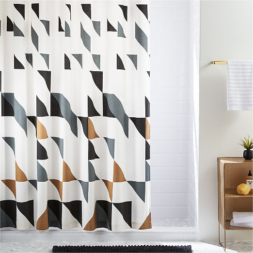 Modern Unique Shower Curtains Cb2 Canada