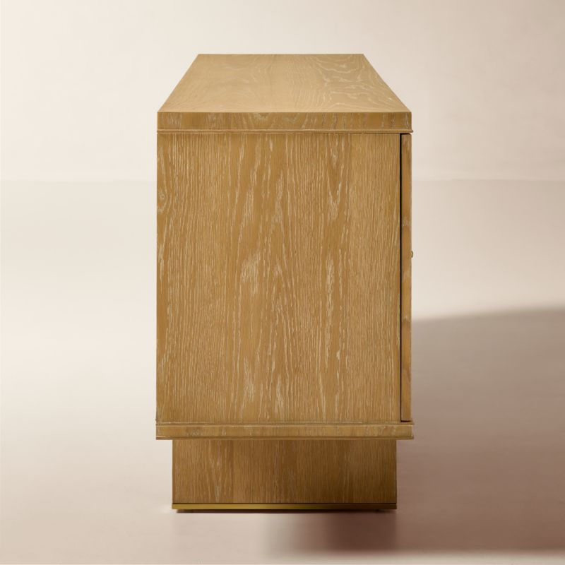 Tribeca 78" White Oak Credenza by Todd Snyder - image 4 of 9