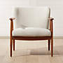 View Troubadour Natural Wood Frame Chair - image 1 of 10