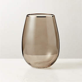 Double Wall Stemless Glass by True
