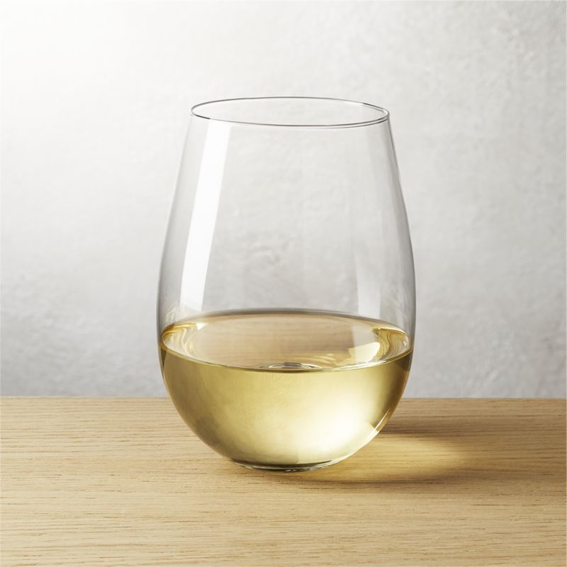 View True Stemless Wine Glass details