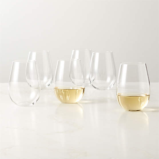 True Stemless Wine Glass Set of 6