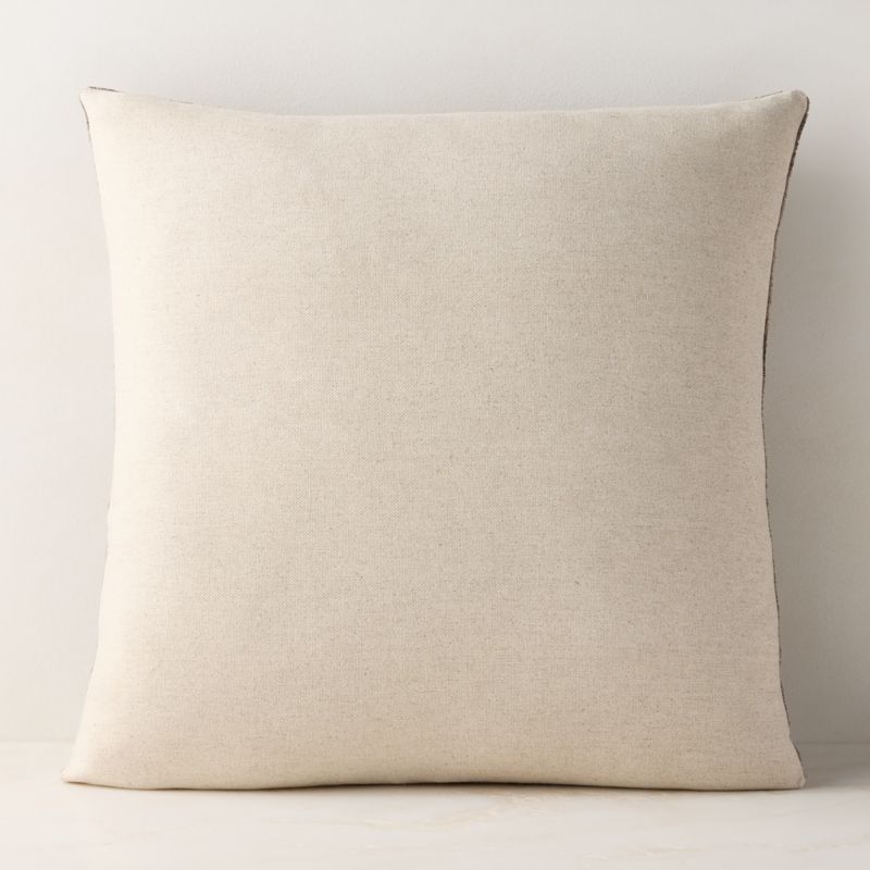 Truette Pewter Turkish Silk Throw Pillow With Down-Alternative Insert 23''x23" - image 2 of 5