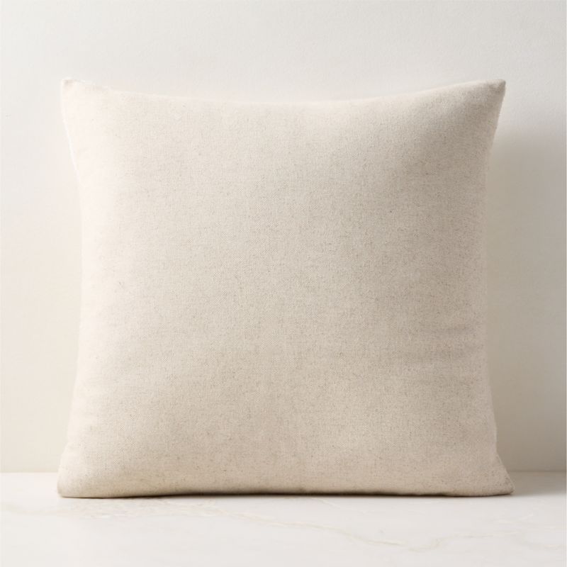 Truette White Turkish Silk Throw Pillow With Down-Alternative Insert 20"x20" - image 2 of 5