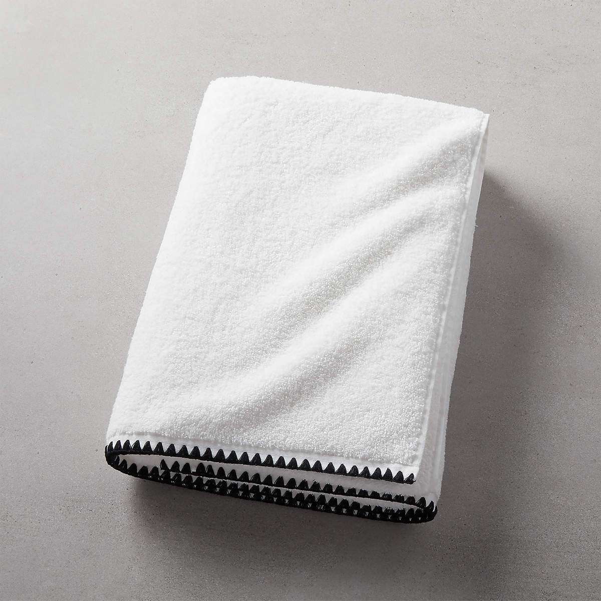 Mercer Merrow Stitch Organic Cotton White Cloth Napkin + Reviews