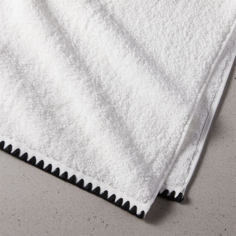 Tuli Black Trim Bath Sheet - image 3 of 6