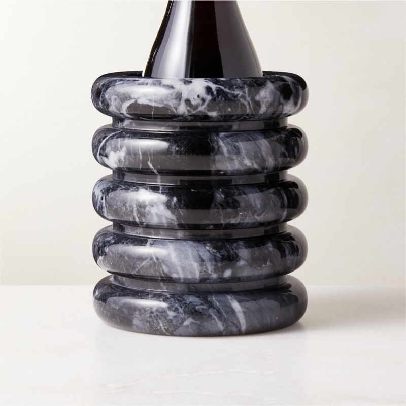 Turk Black Marble Utensil Holder - image 1 of 6