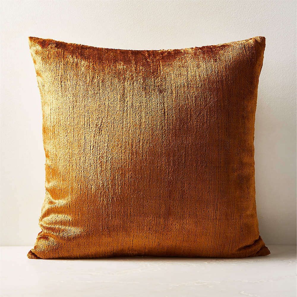 Silk throw pillow online covers