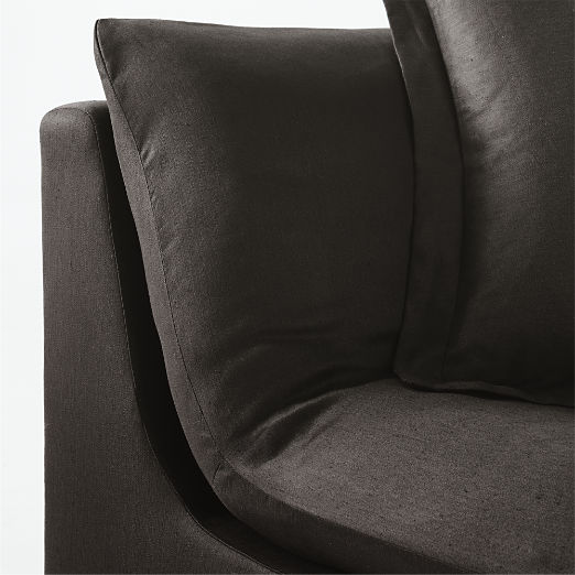 Turn Raven Corner Chair by Kara Mann