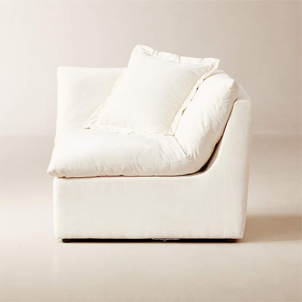 Cb2 best sale corner chair