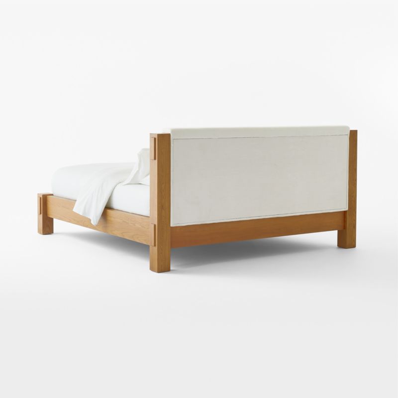 Turnbull Oak Wood King Bed - image 6 of 10