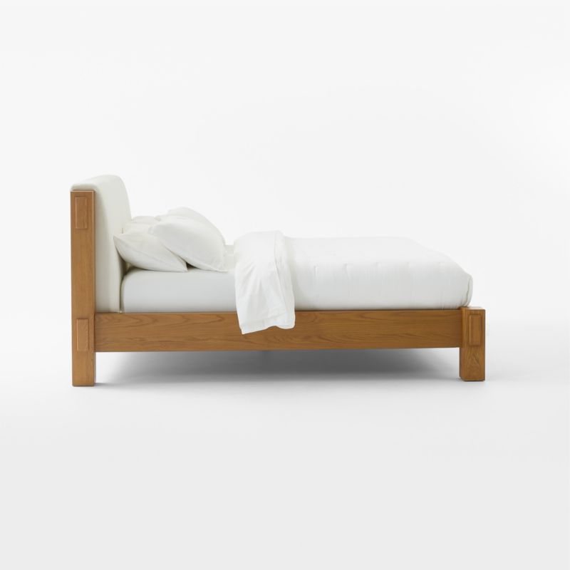 Turnbull Oak Wood King Bed - image 5 of 10