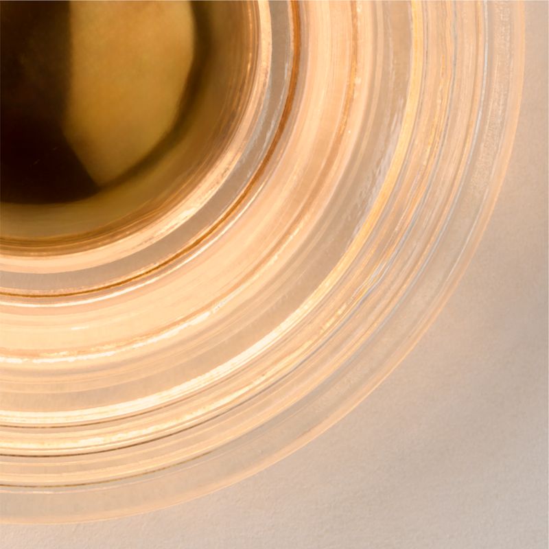 Turno Cast Glass Wall Sconce/ Flush Mount Set of 2 - image 2 of 7