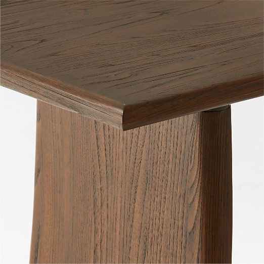 Tuske Brown Wood Desk