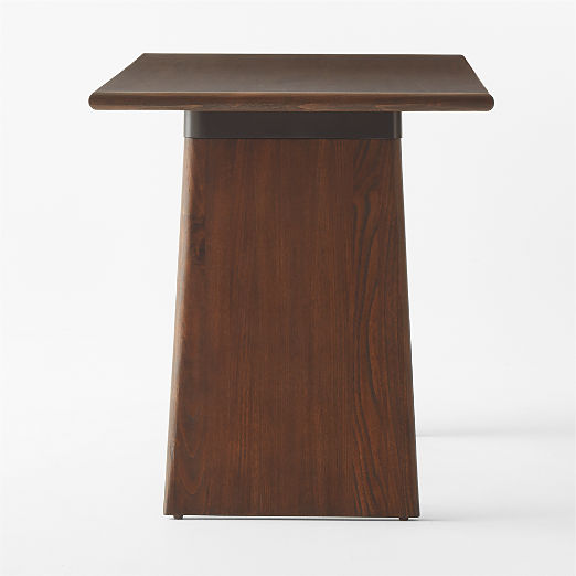 Tuske Brown Wood Desk