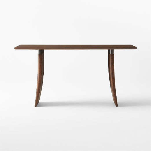 Tuske Brown Wood Desk