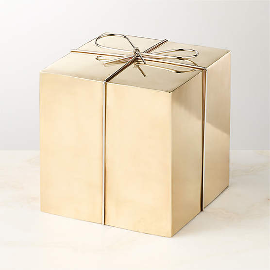 Two-Tone Present 7" Aged Brass