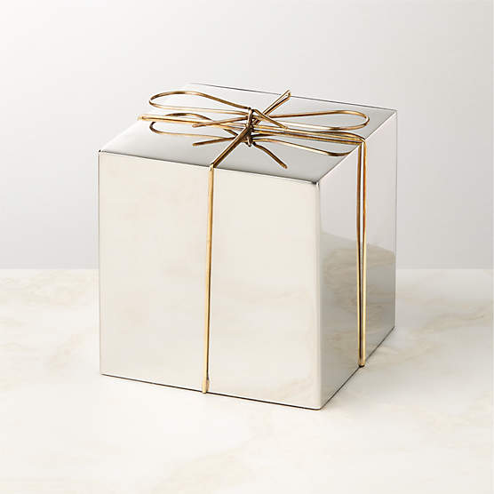 Two-Tone Present 5" Silver