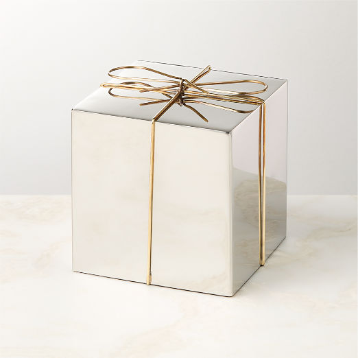 Two-Tone Present 5" Silver