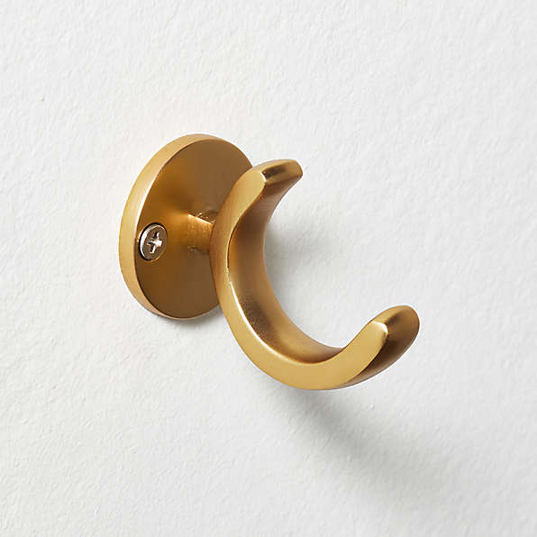 brass wall hooks modern