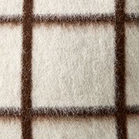 Warm White and Sienna Brown