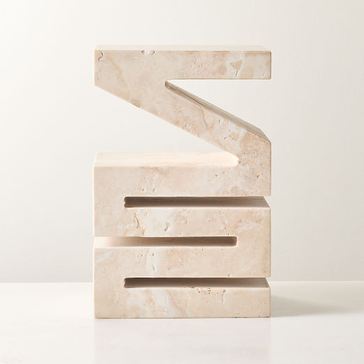 Unfold Travertine Sculpture