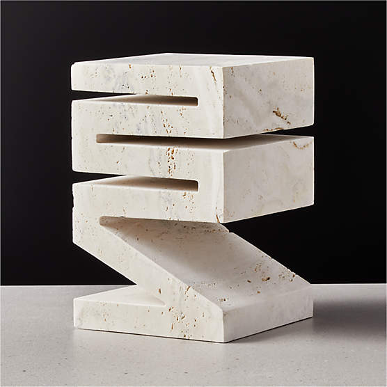 Unfold Travertine Sculpture