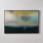 'River Rocks' Framed Acrylic Painting Reproduction by Jeffrey Fitzgerald 31''x41''