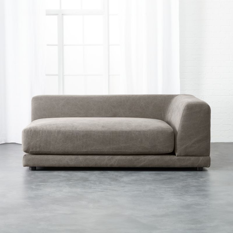 Uno Pewter Sofa Reviews Cb2