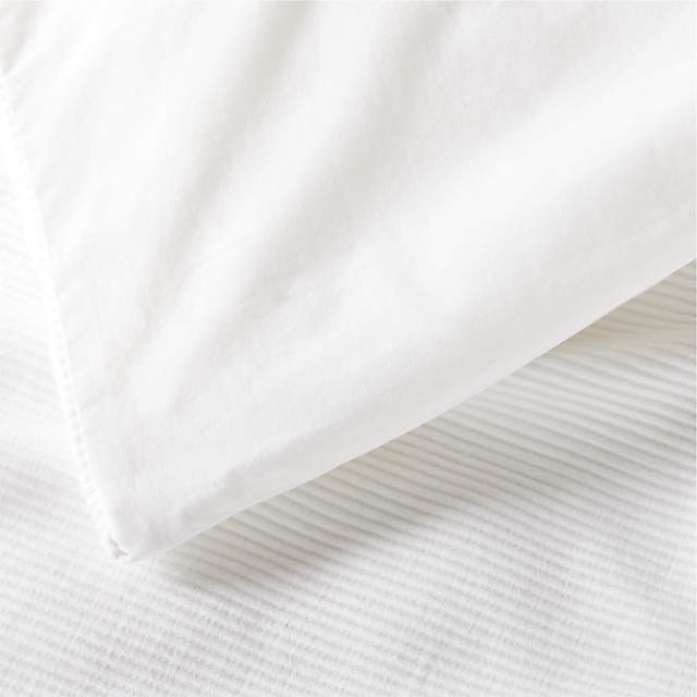 Valencea Organic Cotton White Standard Pillow Shams Set of 2 + Reviews