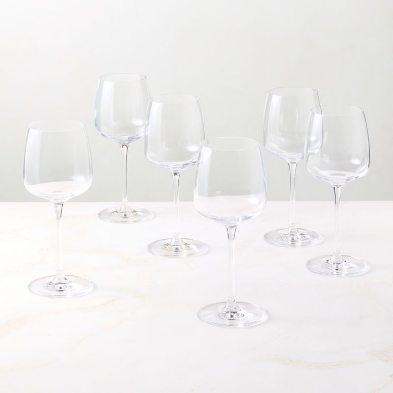 Valentina White Wine Glasses Set of 6 - image 3 of 5