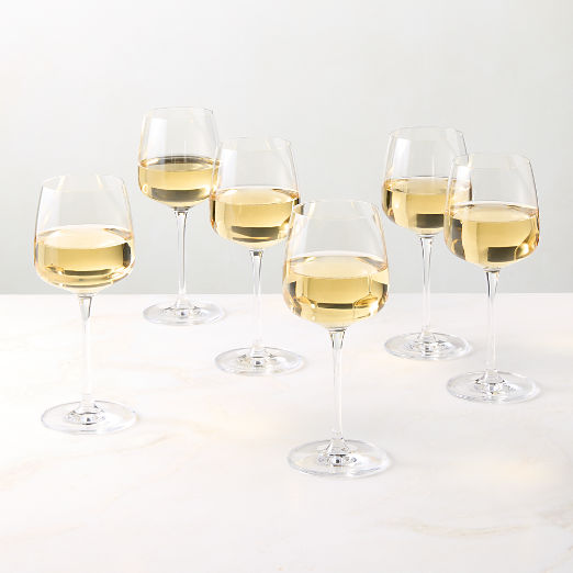 Valentina White Wine Glasses Set of 6