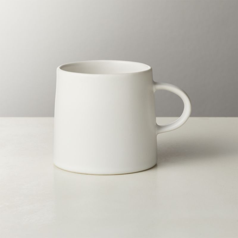 Cantina Modern Glass Coffee Mug Set of 4 + Reviews, CB2
