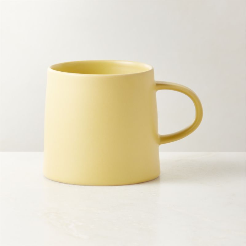 Valley Yellow Coffee Mug   Reviews | CB2 Canada