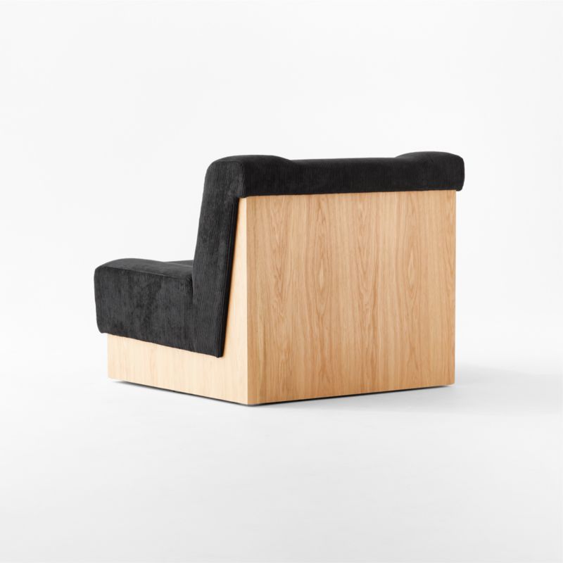 Vaneri Armless Chair Luca Russet by Kravitz Design - image 7 of 9