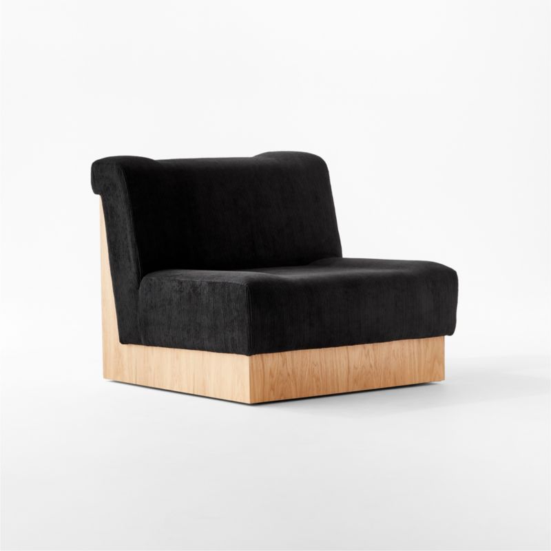 Vaneri Armless Chair Luca Russet by Kravitz Design - image 5 of 9