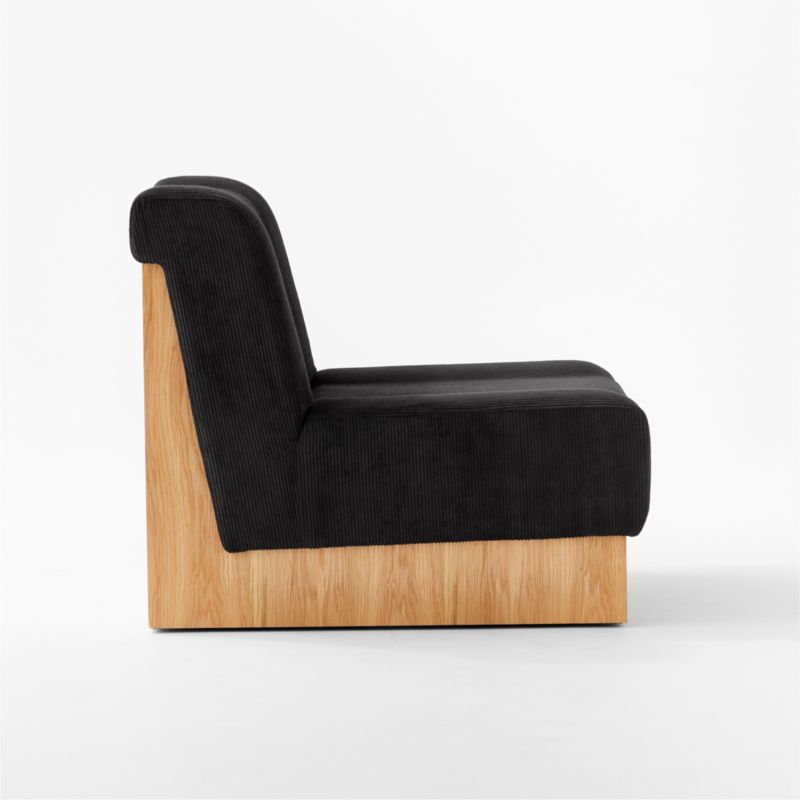 Vaneri Armless Chair Luca Russet by Kravitz Design - image 6 of 9