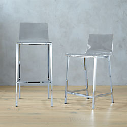 Modern Bar Stools And Counter Cb2 Vapor Acrylic Bar Stools