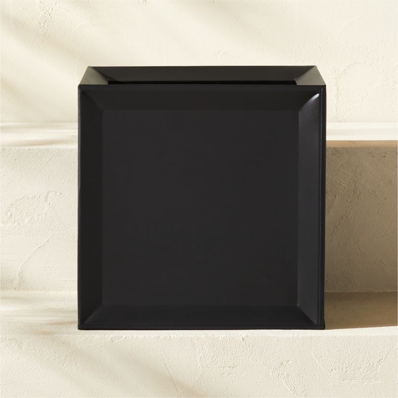 Varo Square Black Metal Indoor/Outdoor Planter 12.5"x12.5" - image 3 of 5