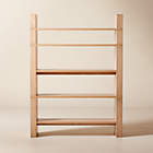 Azzurra Black Metal and Wood Bookshelf