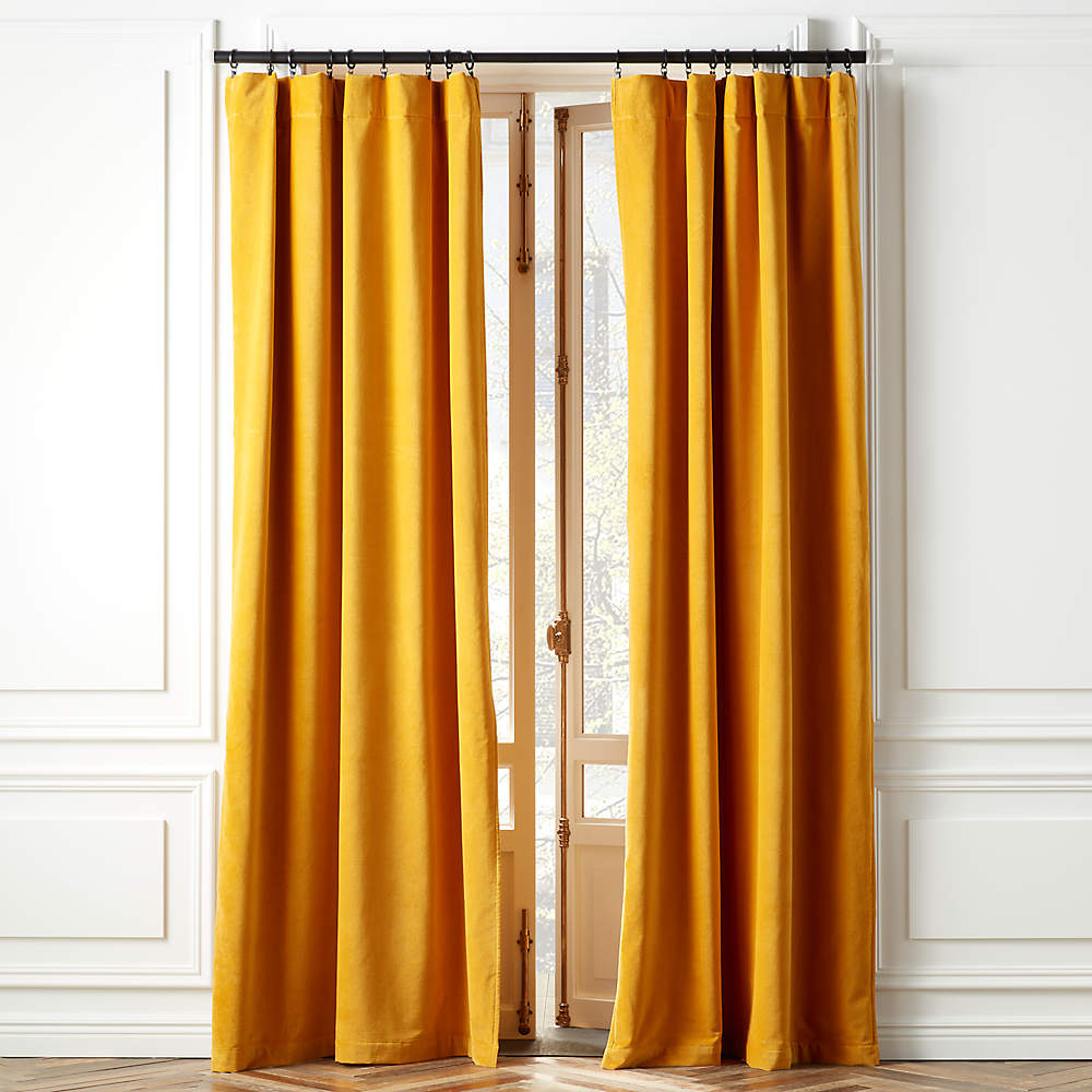 Soft Sand silk drapery by Loft Curtains, Extra long extra wide panels