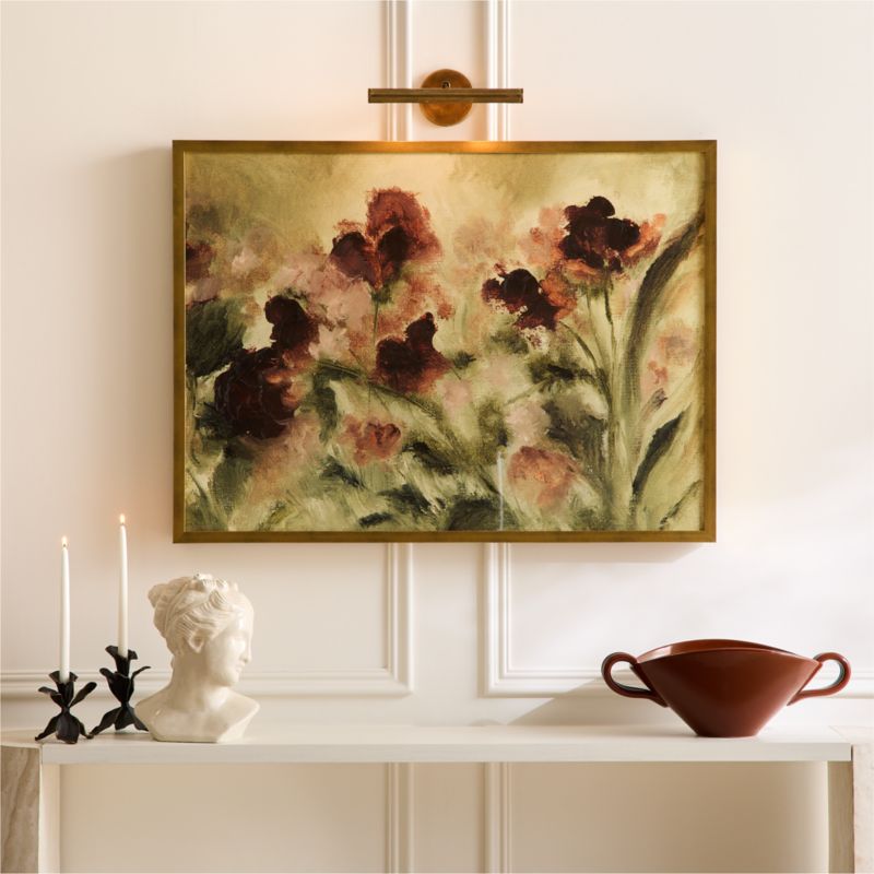 'Velvet Flowers' Framed Wall Art 48"x36" - image 1 of 4