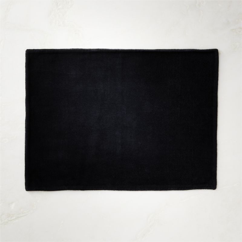 Black Velvet Placemat - image 0 of 4