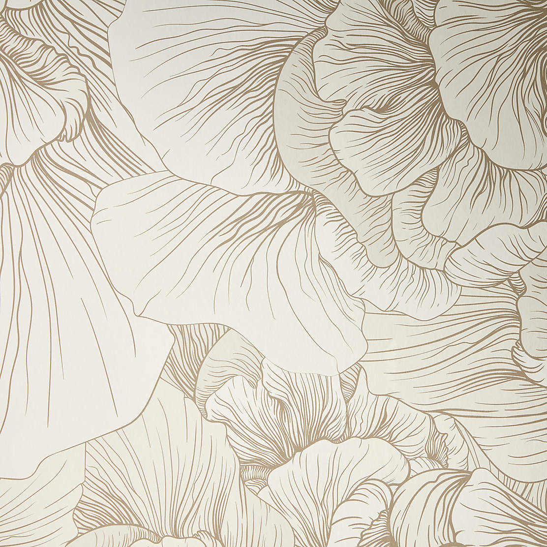 Calcite Ivory Abaca Wallpaper + Reviews | CB2