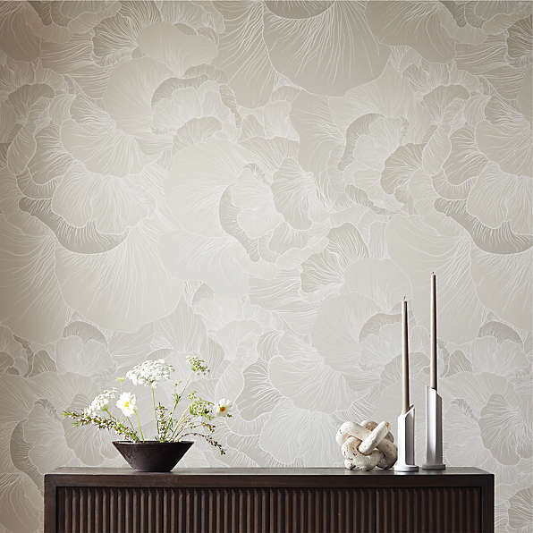 Modern minimalist grey Wallpaper - TenStickers