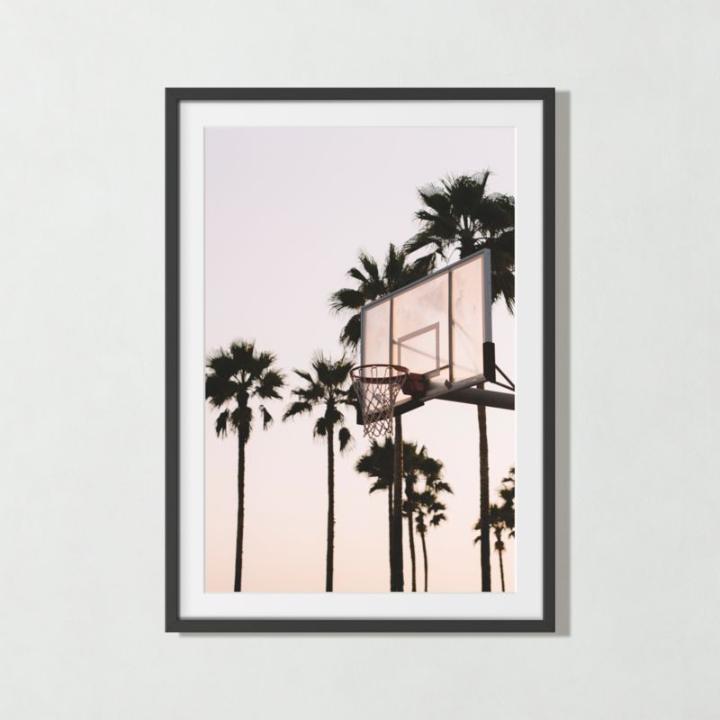 'Venice Hoops' Photographic Print in Black Frame 21.75"x25.75" - image 2 of 5