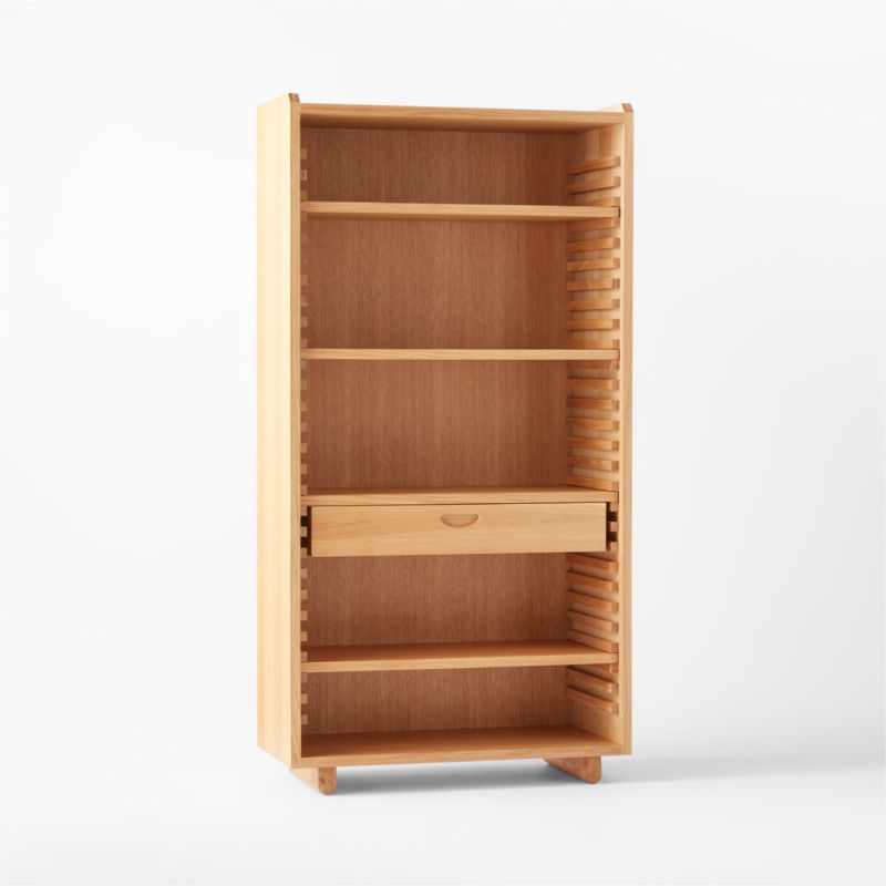 Ventura White Oak Tall Bookcase by Lawson-Fenning - image 7 of 13