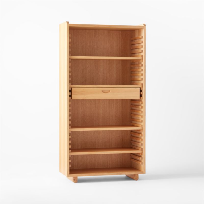 Ventura White Oak Tall Bookcase by Lawson-Fenning - image 11 of 13