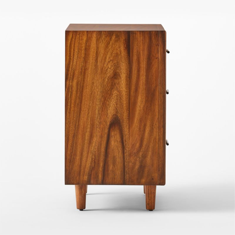 Verano Modern 3 Drawer Rattan Dresser   Reviews CB2