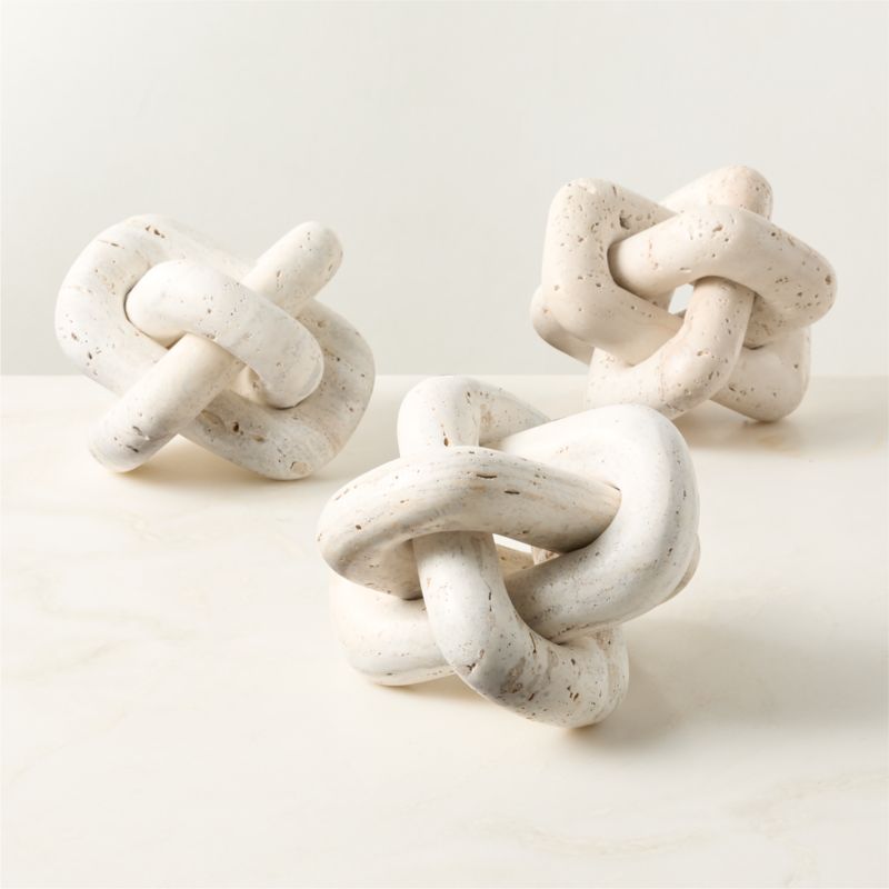 Via Large Travertine Knot - image 3 of 15